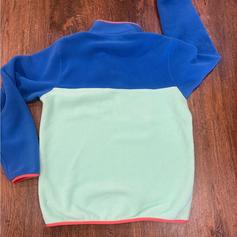 Patagonia Two-Tone Blue and Mint Hoodie - Picture 4 of 4